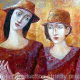 Vrouwen van geen Betekenis | Women of no Importance - Oil on canvas